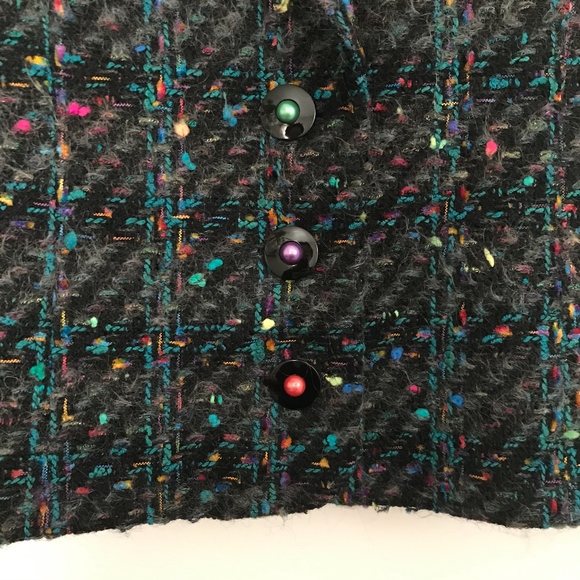 Irving Samuel Rainbow Stitched Wool Jacket - Picture 5 of 8